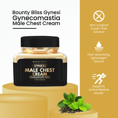 Bounty Bliss Male Chest Firming & Tightening Cream – Reduce Chest Fat Appearance
