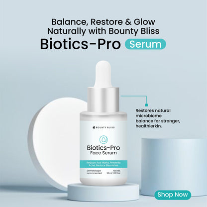 Bounty Bliss Biotics-Pro Face Serum – Probiotic-Infused Serum for Balanced, Healthy, Radiant Skin – 30ml