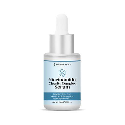 Bounty Bliss Niacinamide Clarity Complex Serum – Brightening & Pore-Refining Facial Serum for Clear, Even-Toned Skin – Hydrating & Anti-Inflammatory Formula