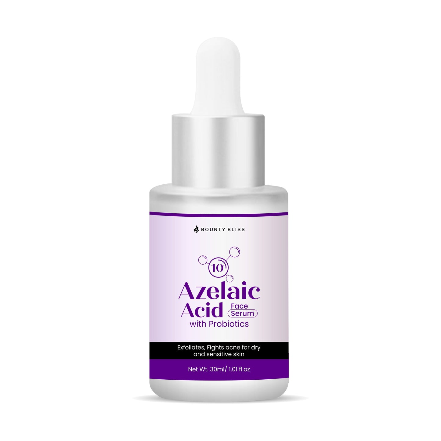 Bounty Bliss 10% Azelaic Acid Face Serum – Anti-Inflammatory & Brightening Serum for Acne, Rosacea & Even Skin Tone – 30ml