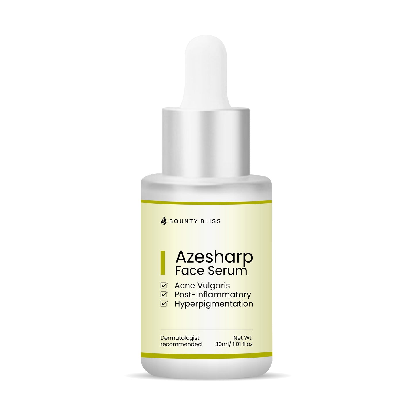 Bounty Bliss Azesharp Face Serum – Brightening & Acne-Fighting Serum for Clear, Even-Toned Skin – 30ml