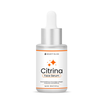 Bounty Bliss Citrina Face Serum – Brightening & Hydrating Facial Serum for Radiant, Even-Toned Skin – 30ml