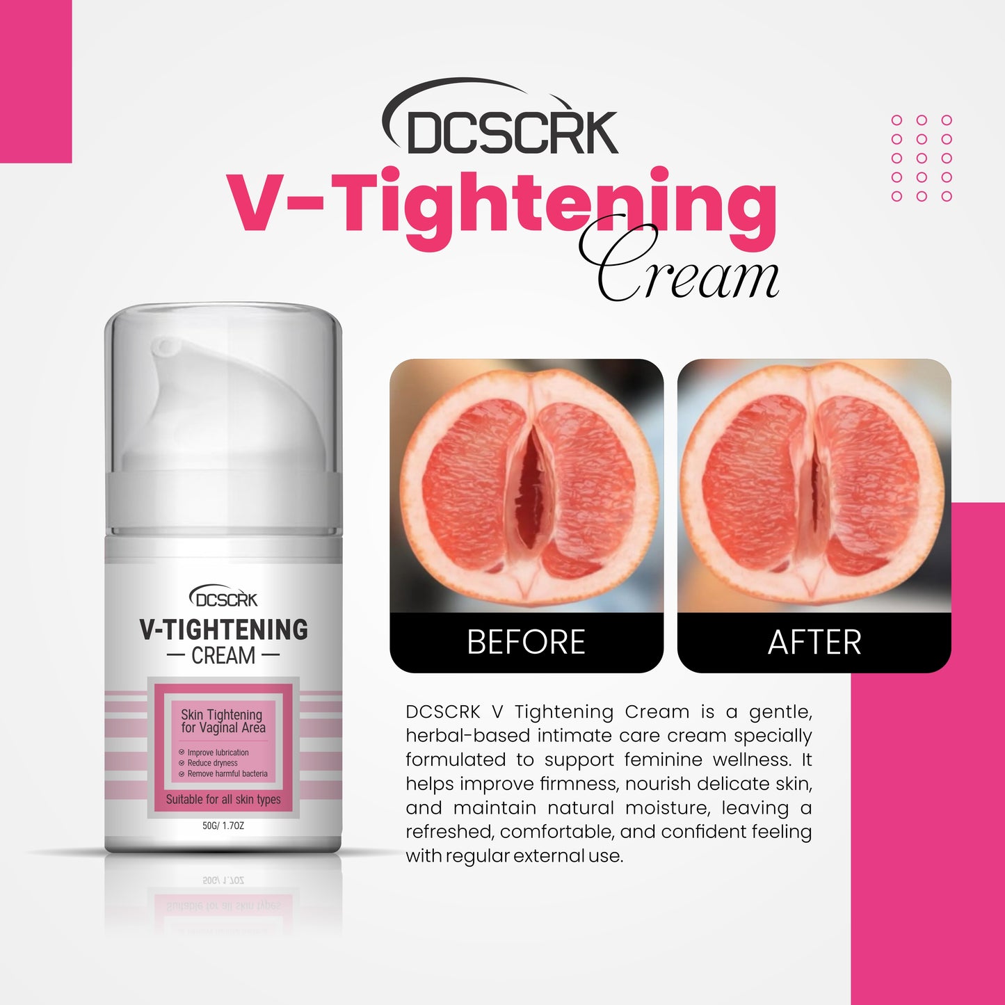 V Tightening Cream Natural Feminine Firming & Rejuvenation