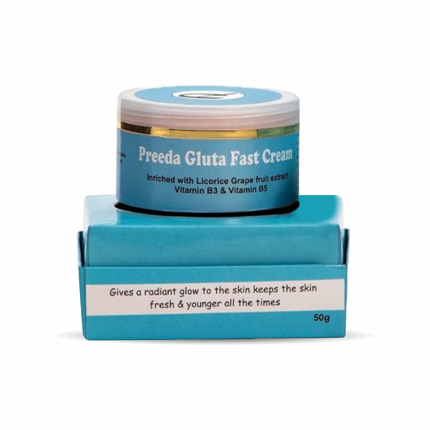 Preeda Gluta Fast Skin Brightening Face Cream 50 gm