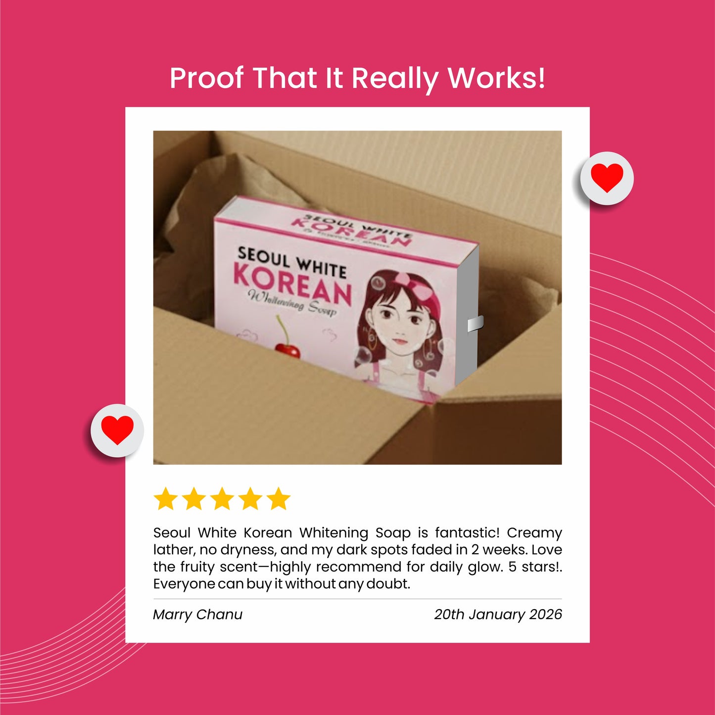 Seoul White Rice Korean Whitening Soap