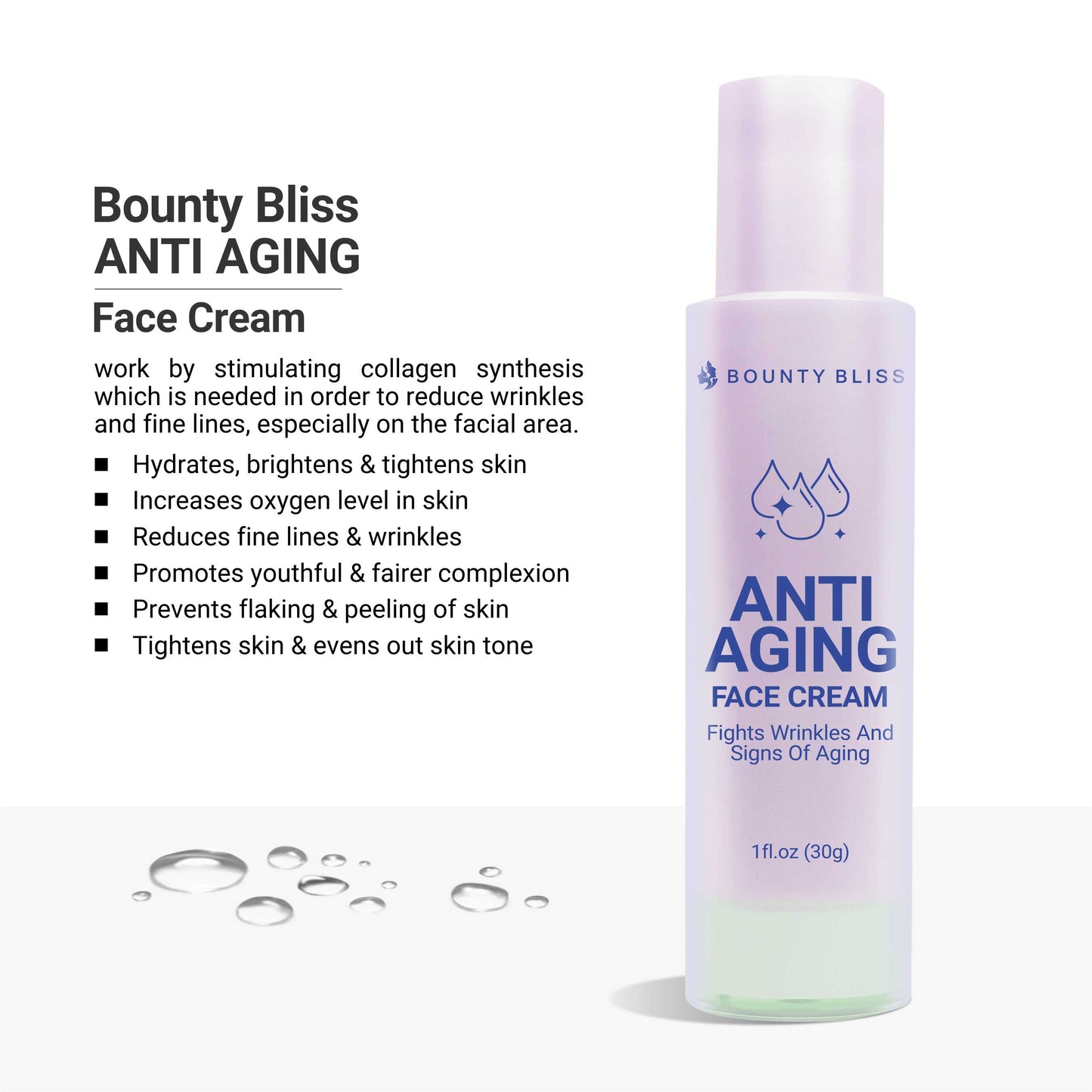 Bounty Bliss Anti Aging Face Cream