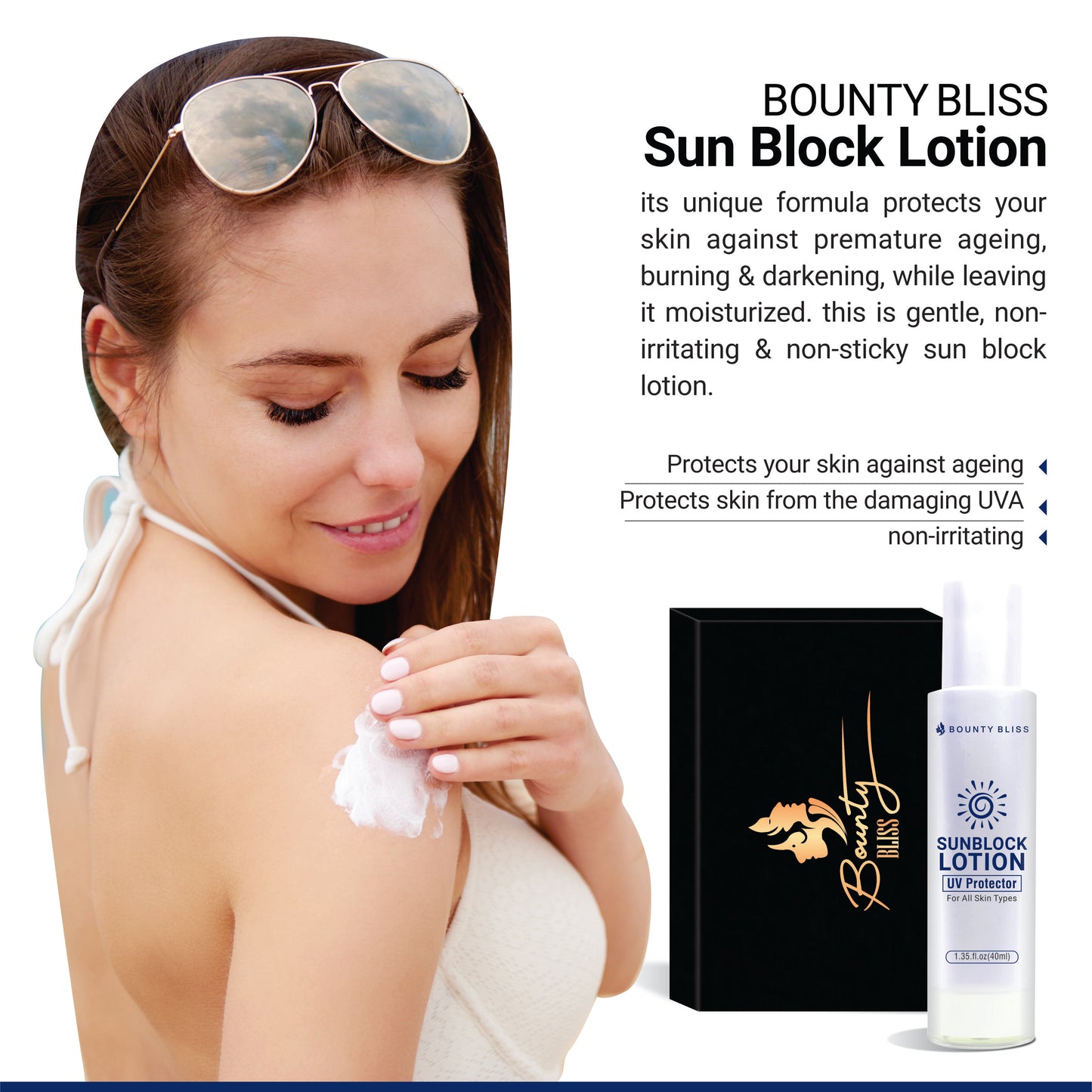 Bounty Bliss Sun Block Lotion SPF 50