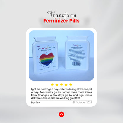 Transform Feminizer Natural Overall Appearance 30 Caps