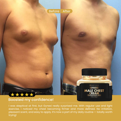 Bounty Bliss Male Chest Firming & Tightening Cream – Reduce Chest Fat Appearance