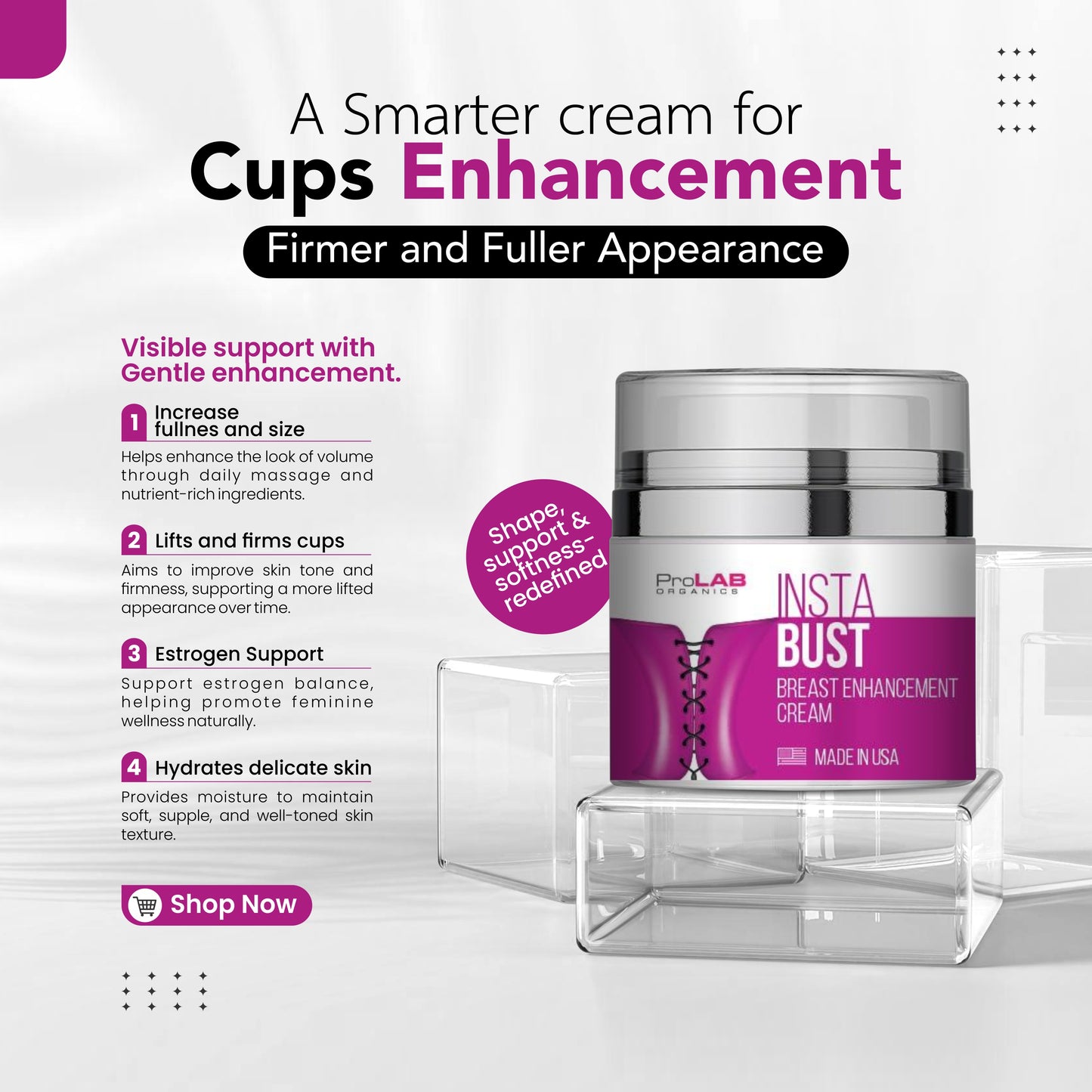 Breast Enhancement Cream for Fuller Shaping Rounder Cream