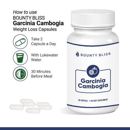 Bounty Bliss Garcinia Cambogia Weight Loss Capsules