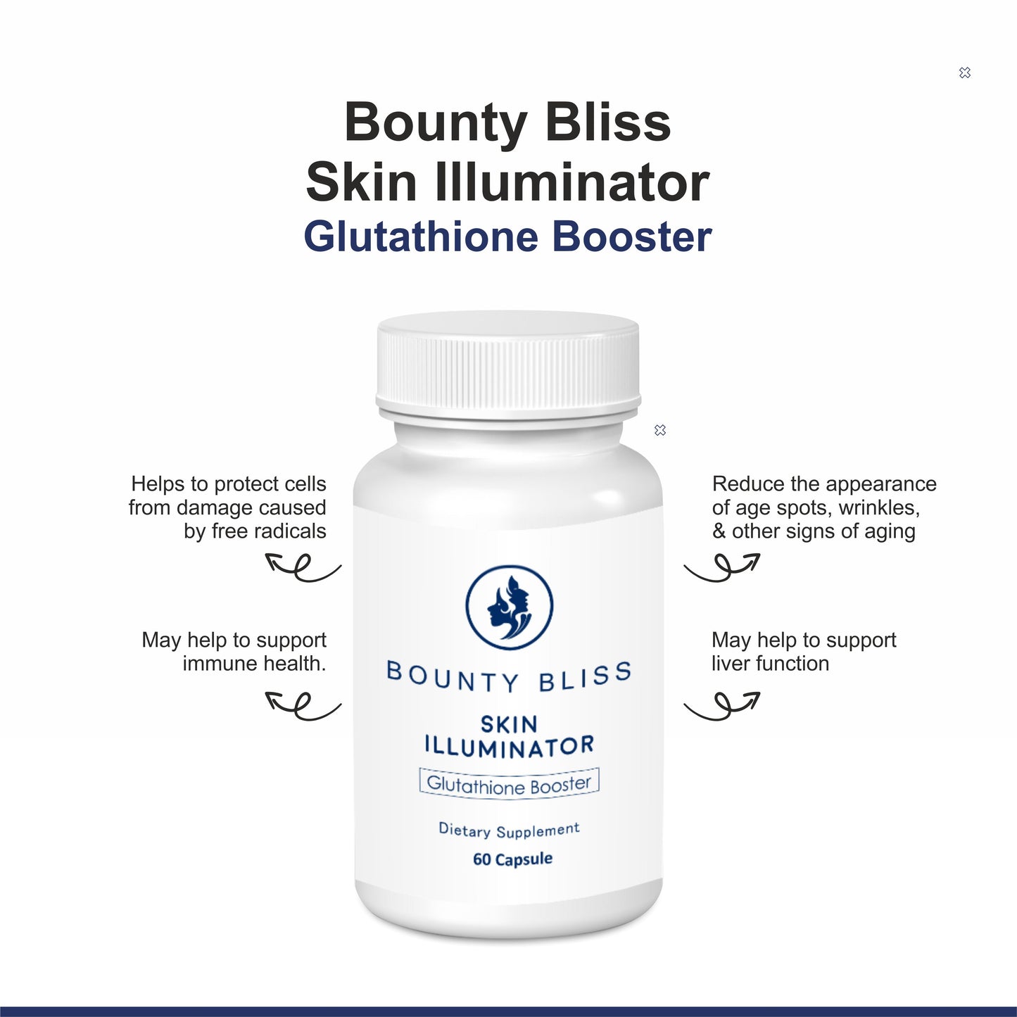 Bounty Bliss Skin Illuminator 60 Capsules