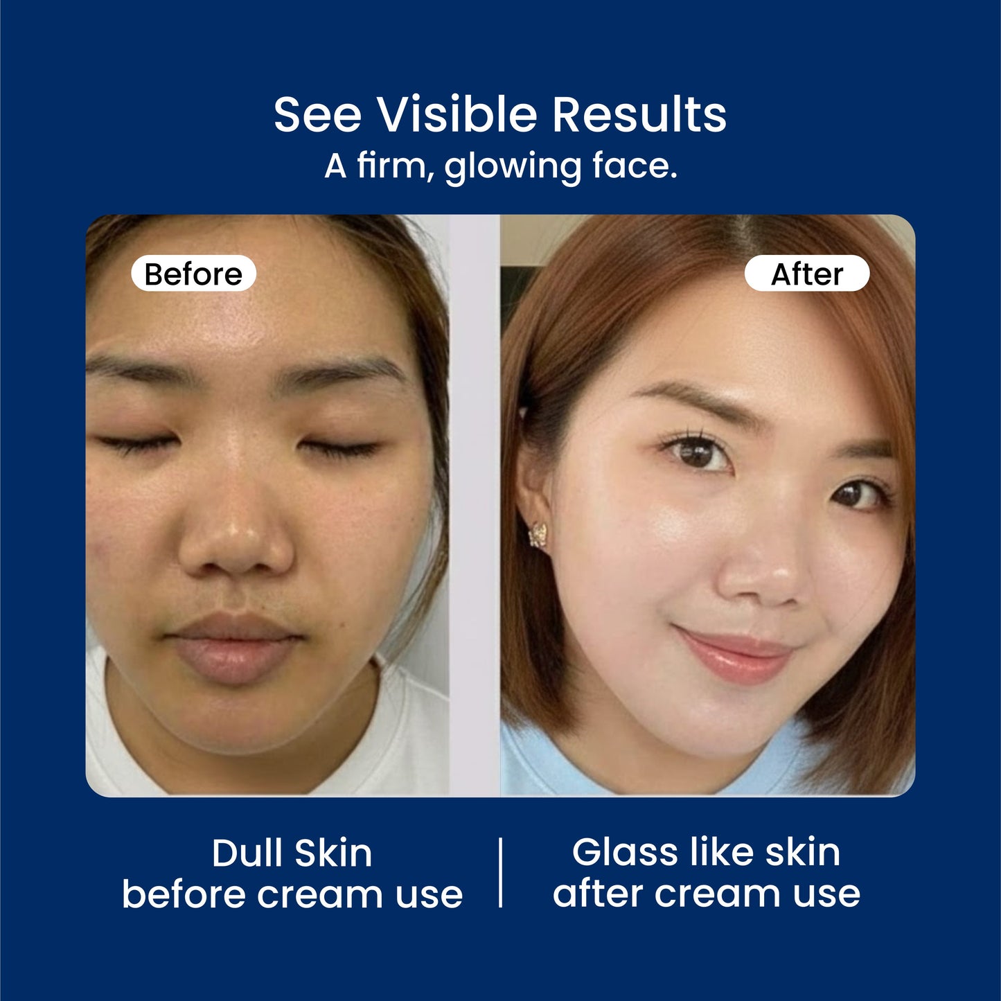 Bounty Bliss Korean Glass Skin Night Cream – 30ml | Hydrating & Brightening Overnight Moisturizer for Radiant, Glowing Skin