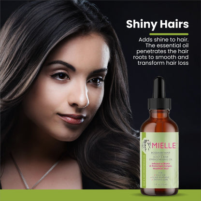 Mielle Natural Rosemary Essential Oil For Hair Growth & Strengthening Oil 59 ML