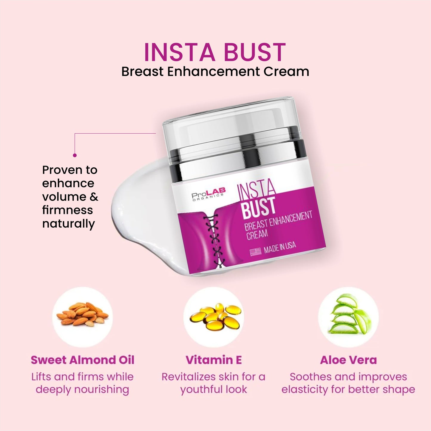 Breast Enhancement Cream for Fuller Shaping Rounder Cream