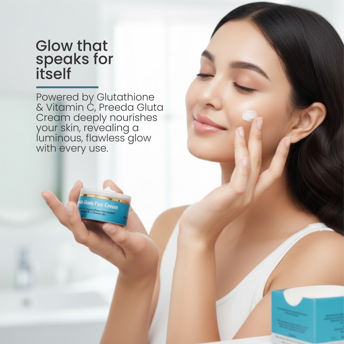 Preeda Gluta Fast Skin Brightening Face Cream 50 gm