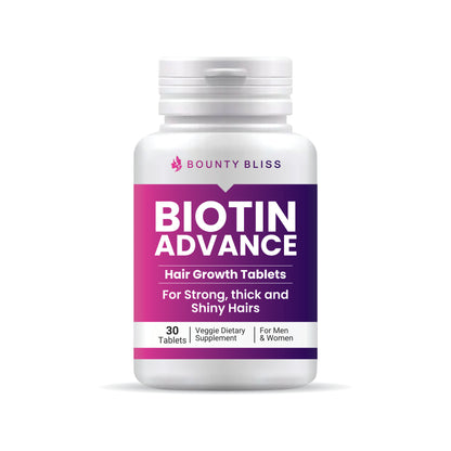 Bounty Bliss Biotin Advance Hair Growth Tablets