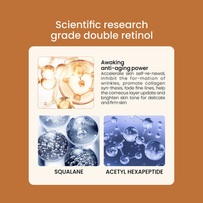 Vibrant Glamour Double Retinol Serum Anti aging 30ml
