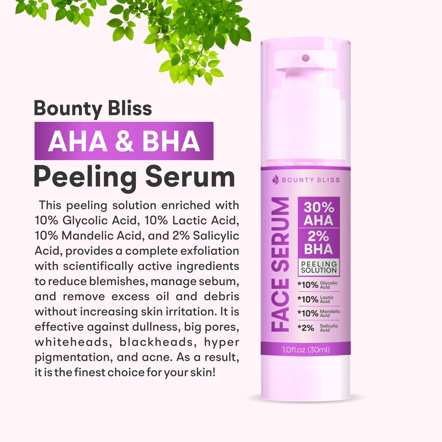 Bounty Bliss AHA & BHA Peeling Serum