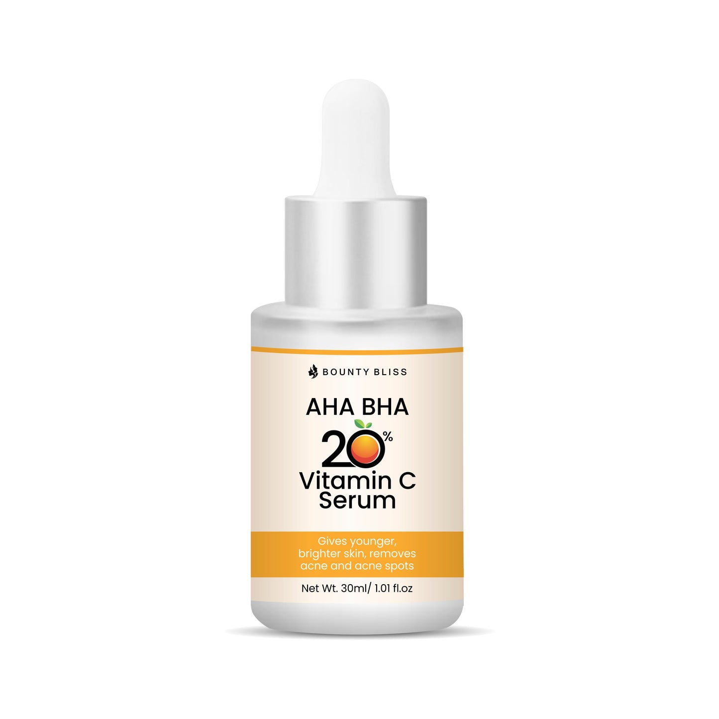 Bounty Bliss AHA BHA 20% Vitamin C Serum – Powerful Brightening & Exfoliating Serum for Radiant, Smooth, Even-Toned Skin