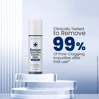 Bounty Bliss Korean Glass Face Wash | Gentle Cleanser for Glowing Glass Skin