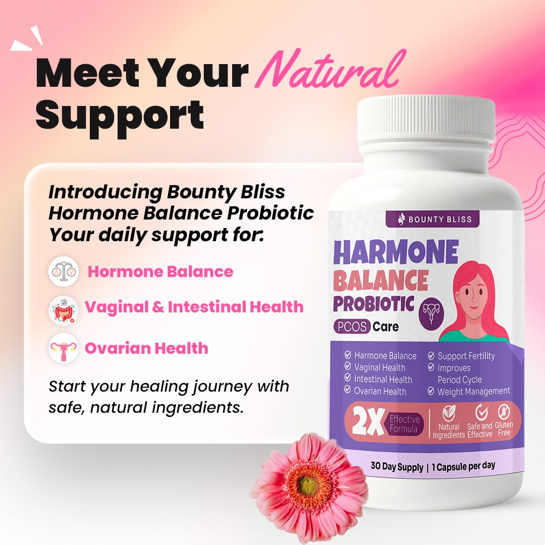 Bounty-Bliss-Hormone- Balance-Probiotic-Pcos-Care