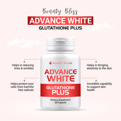 Bounty Bliss Advance White Glutathione Plus 30 Capsules