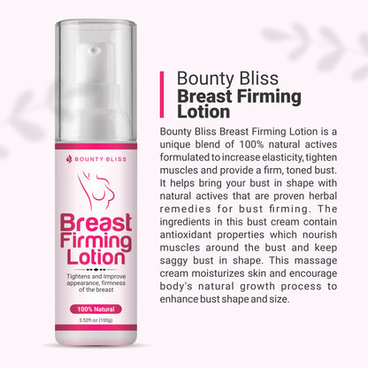 Bounty Bliss Advanced Breast Firming Lotion With Almond Oil, Olive oil & Vitamin E