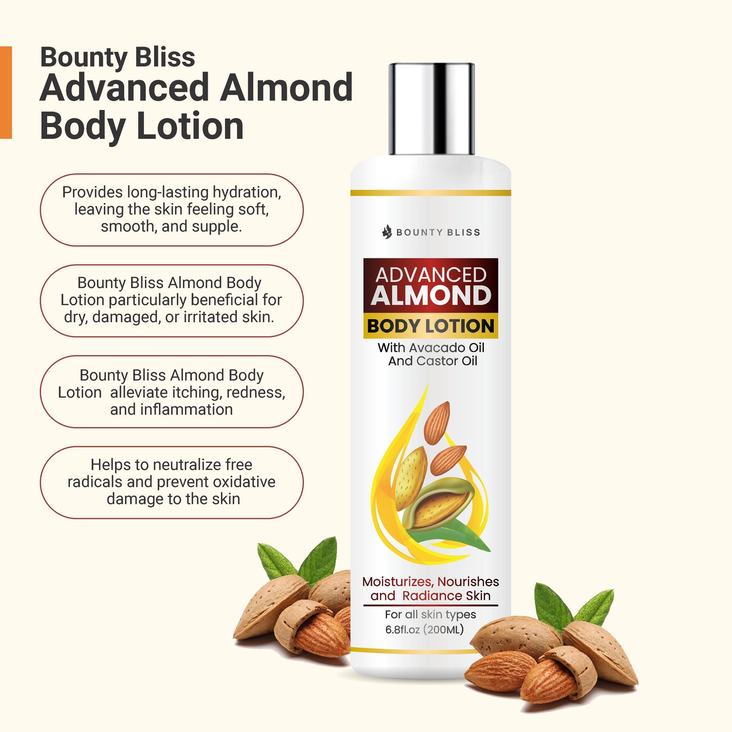 Bounty Bliss Almond Body Lotion