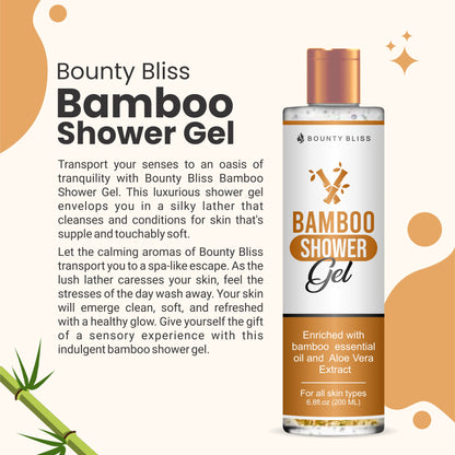 Bounty Bliss Bamboo Shower Gel