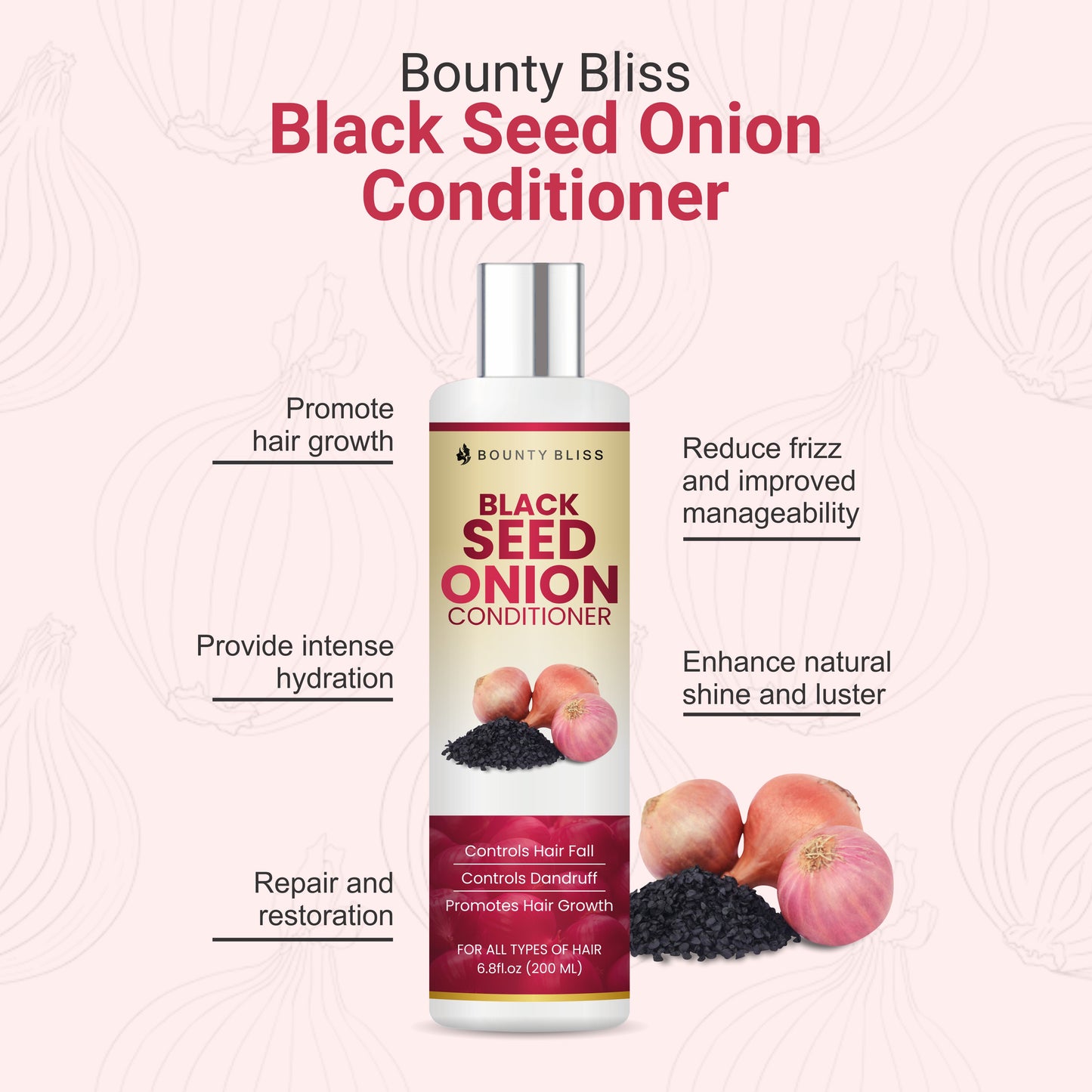 Bounty Bliss Black Seed Onion Conditioner