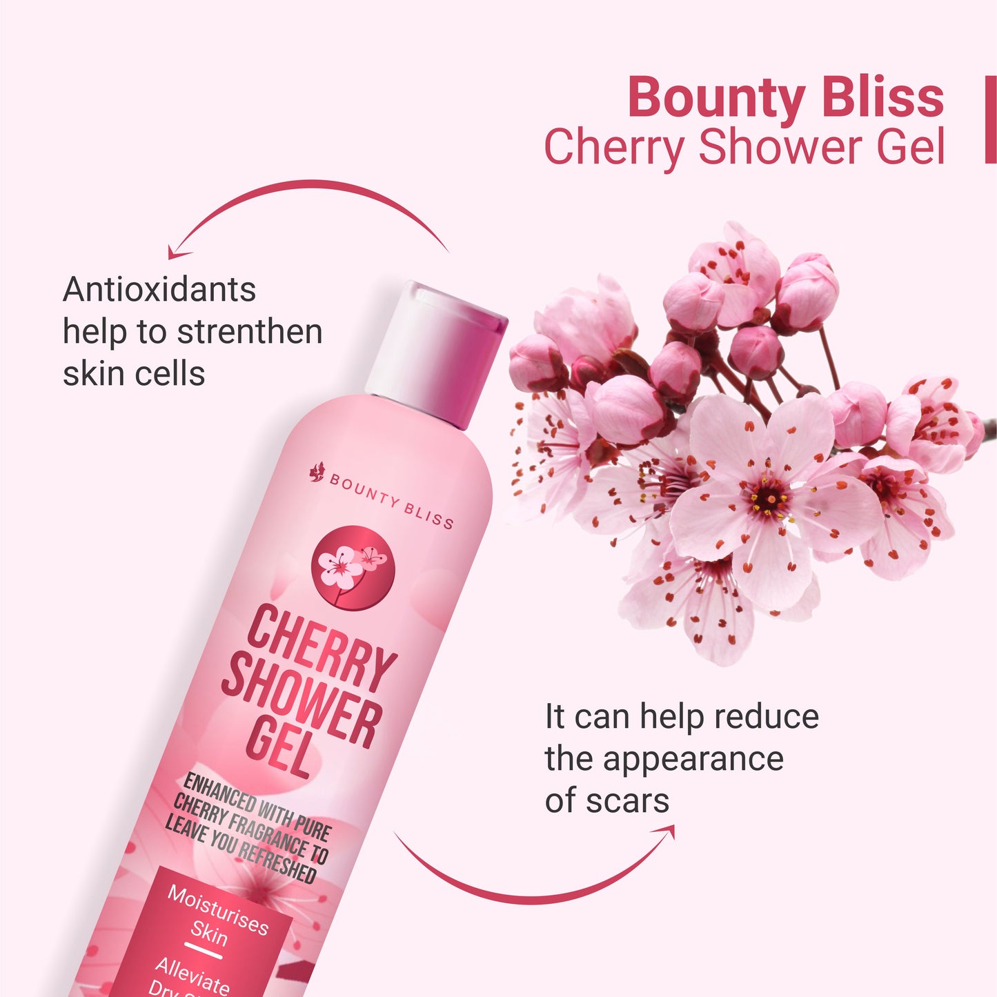 Bounty Bliss Cherry Shower Gel