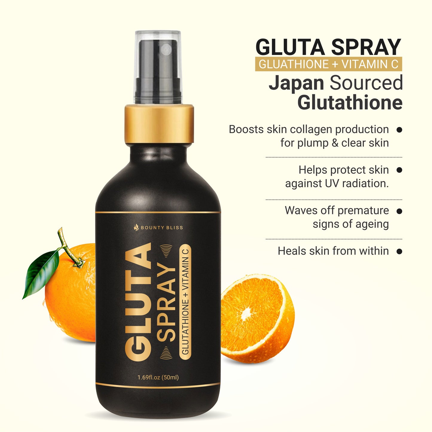 Bounty Bliss Gluta Oral Mouth Spray Glutathione & Vitamin C