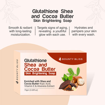 Bounty Bliss Glutathione Shea & Cocoa Butter Skin Brightening Soap