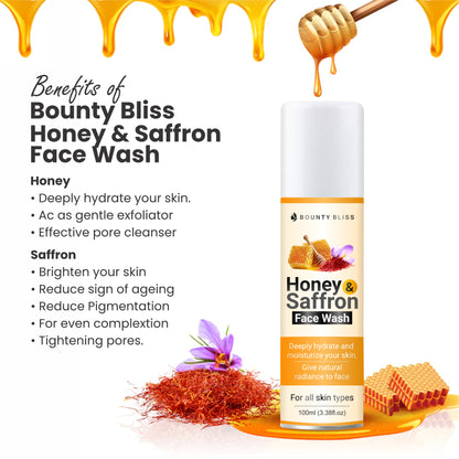 Bounty Bliss Honey Saffron Face Wash