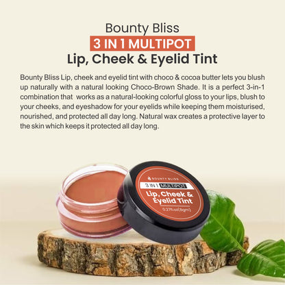 Bounty Bliss Lip Tint and Cheek Tint for Women