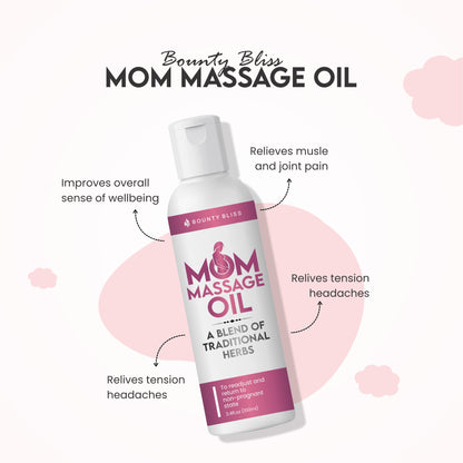 Bounty Bliss Mom Massage Oil