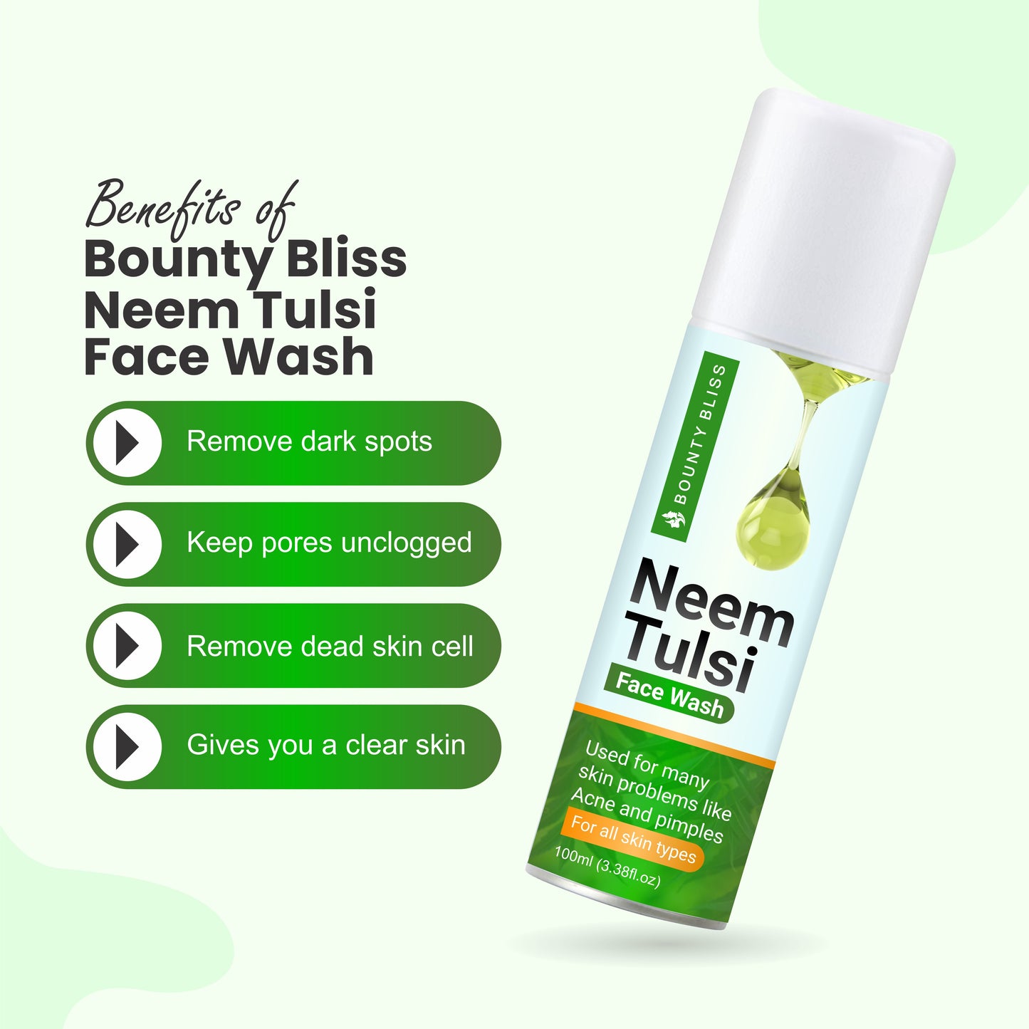 Bounty Bliss Neem Tulsi Face Wash