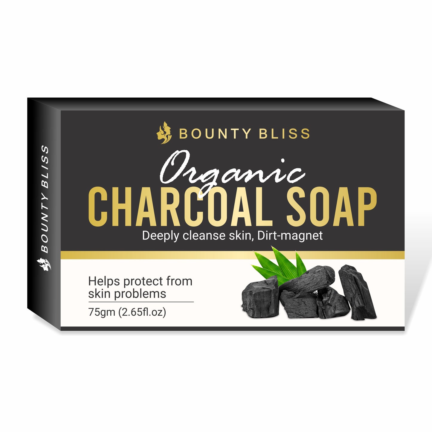 Bounty Bliss Organic Charcoal Soap