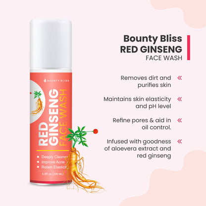 Bounty Bliss Red Ginseng Face Wash