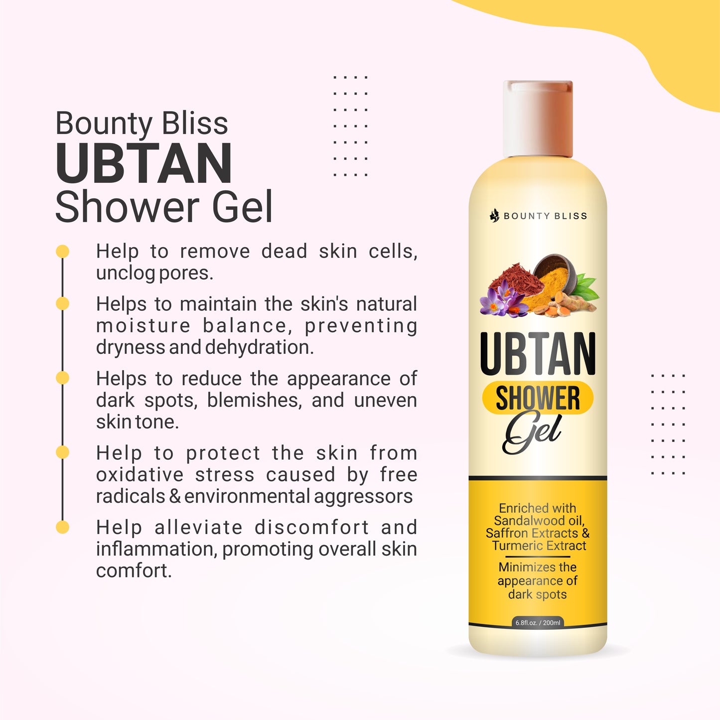 Bounty Bliss Ubtan Shower Gel