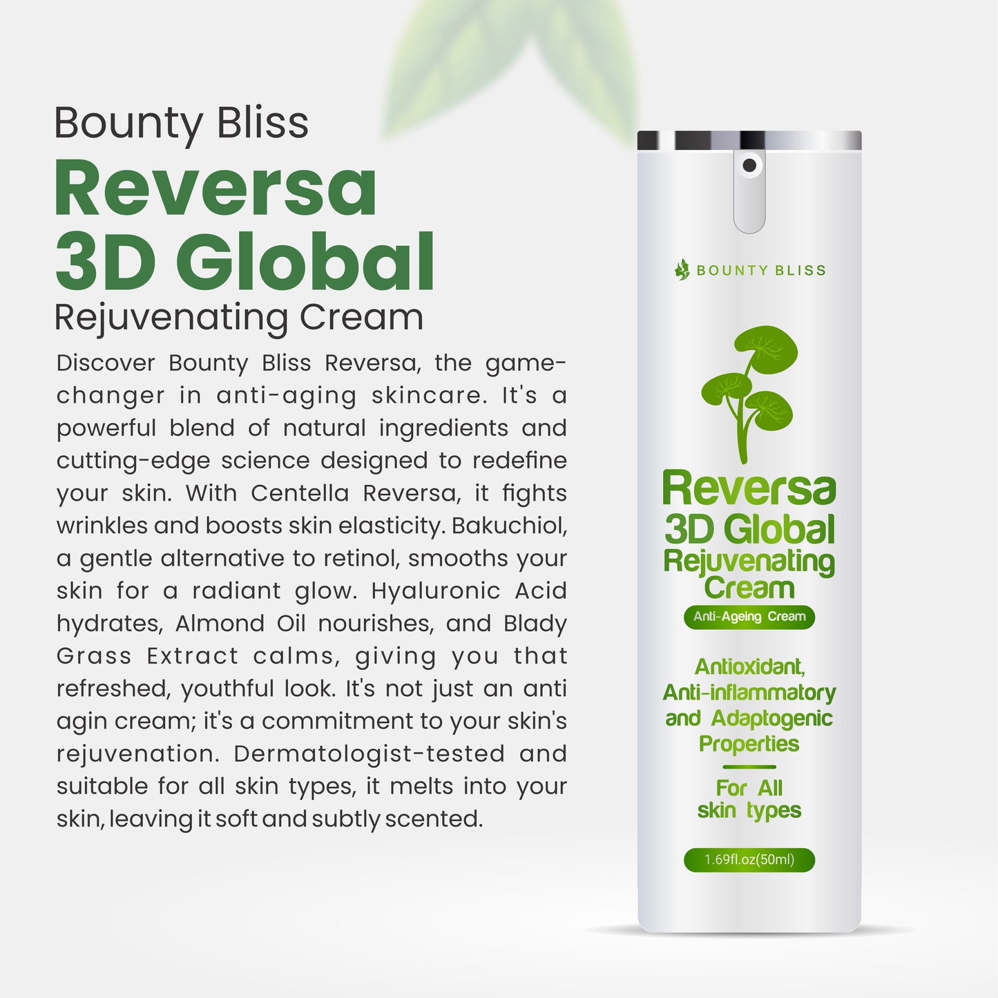 Bounty Bliss Reversa 3D Global Rejuvenating Cream