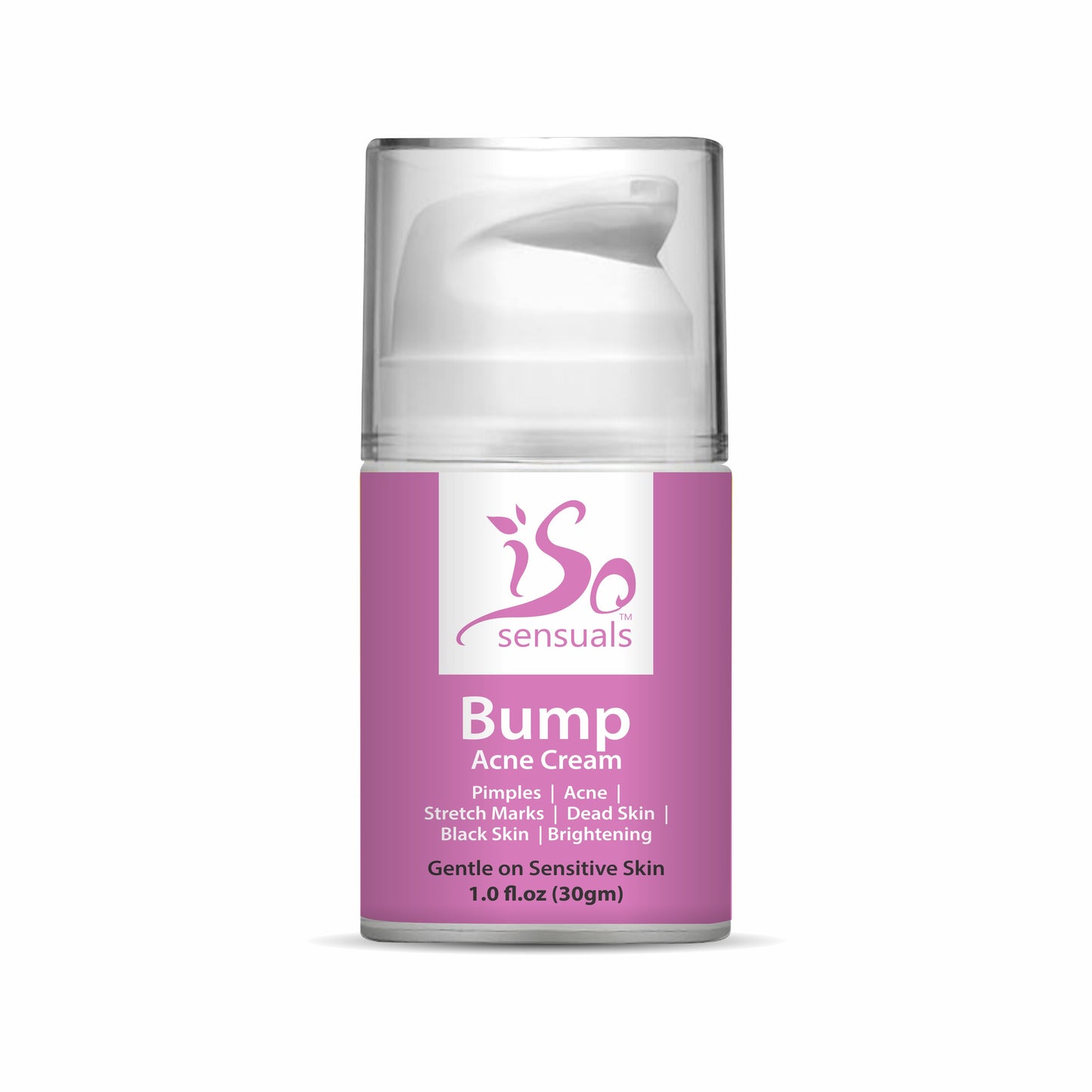Bump Acne Brightening Cream for Clearing Acne Pimples Stretch Marks Black Skin