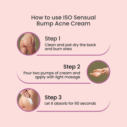 Bump Acne Brightening Cream for Clearing Acne Pimples Stretch Marks Black Skin