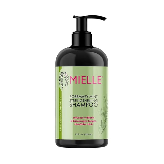 MIELLE Rosemary Mint Strengthening Shampoo with Biotin | 355 ML