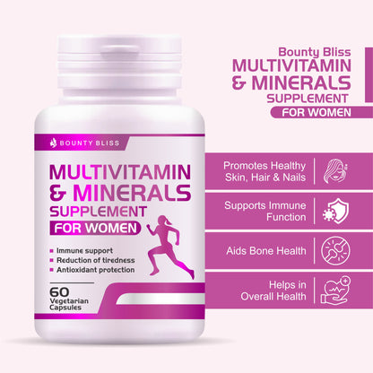 Bounty Bliss Multivitmin and Minerals Supplement for Women