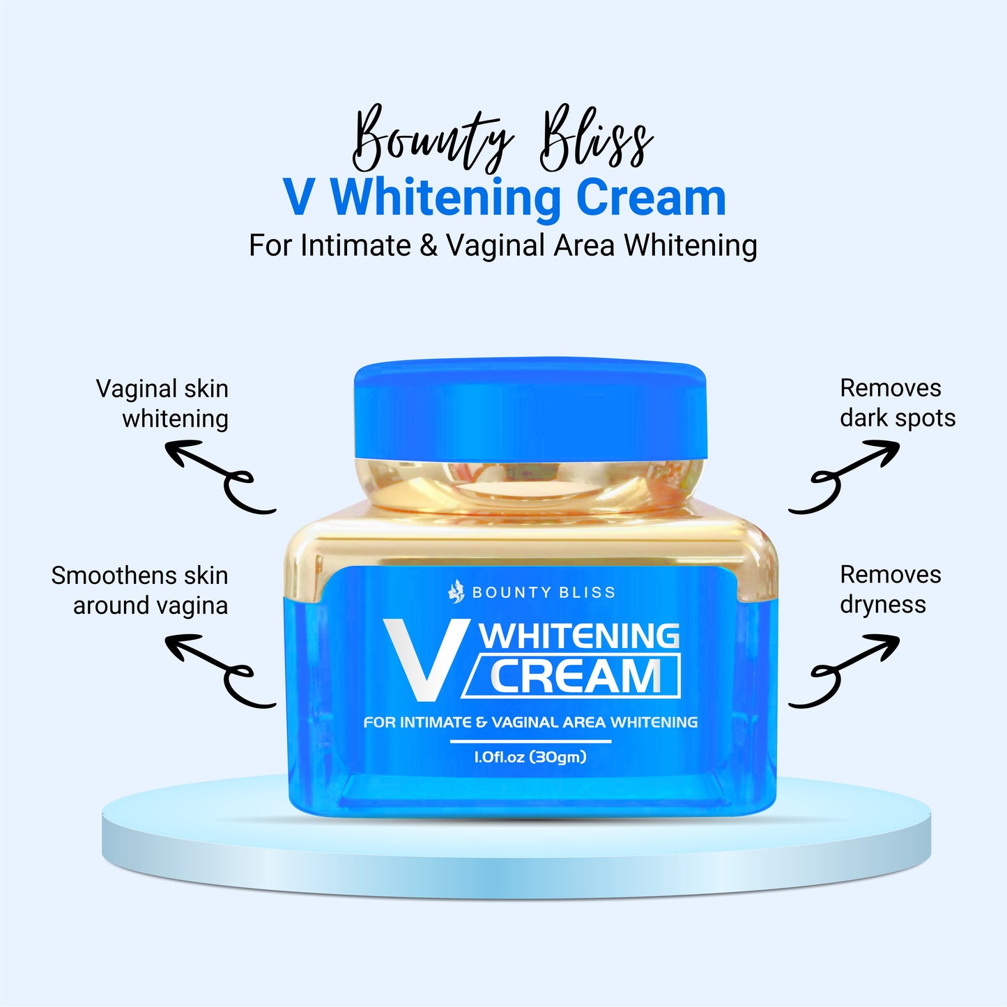 Bounty Bliss V Whitening Intimate Cream