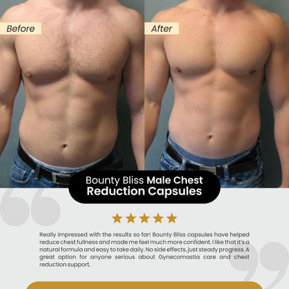 Bounty Bliss Gynexi Male Chest Reduction Capsules Gynecomastia