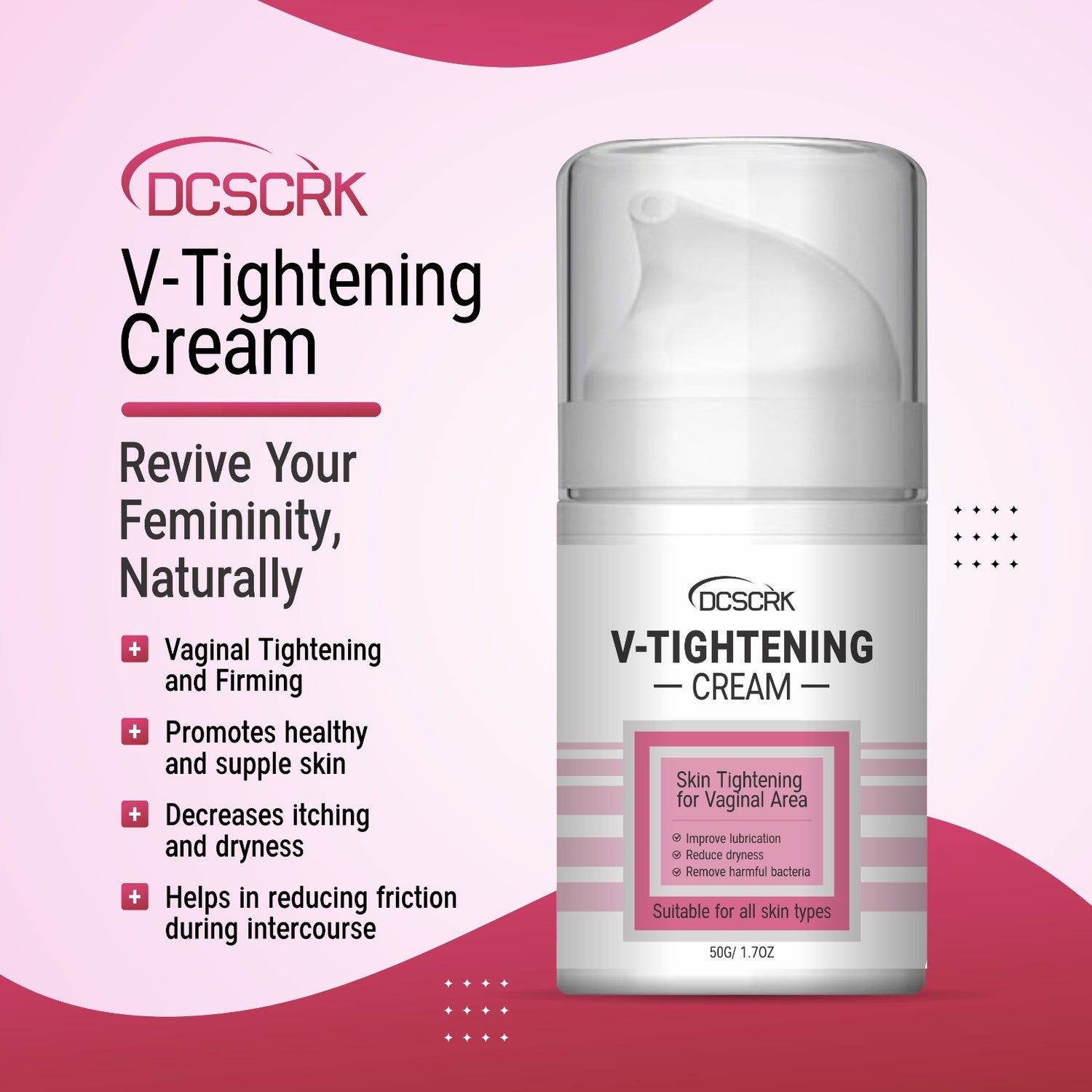 V Tightening Cream Natural Feminine Firming & Rejuvenation
