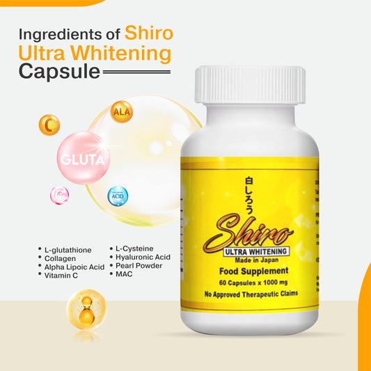 Shiro ultra whitening 60 Capsules